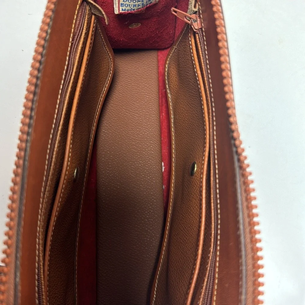 Vintage Dooney and Bourke Pebbled Leather Handbag